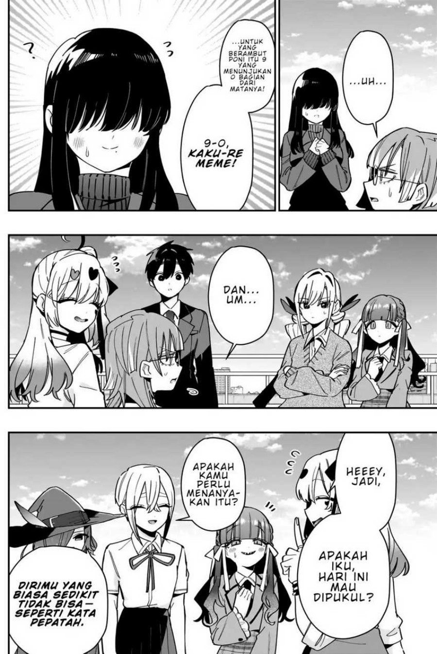 Kimi no Koto ga Dai Dai Dai Dai Daisuki na 100-ri no Kanojo Chapter 124 Bahasa Indonesia